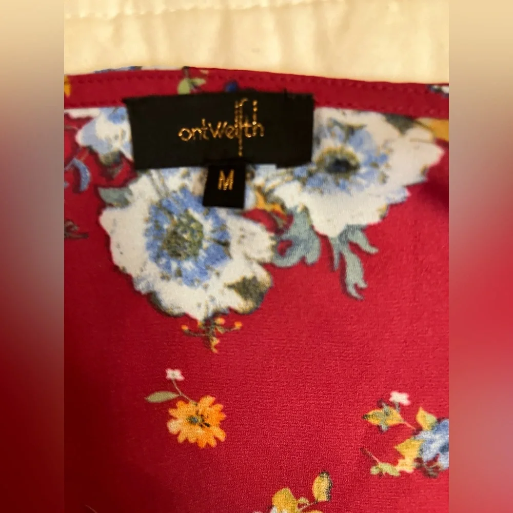ALUNA LEVI ONTWELFTH BURGUNDY ROMPER - Picture 4 of 5